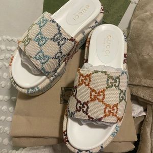Gucci Women ‘s Slide Sandals - UA